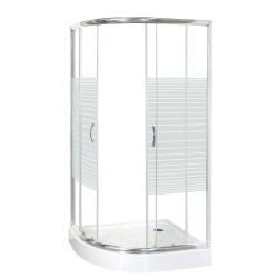 KERRA - Sprchový kout s vaničkou Madera 100x80 Pravá (5907548117816)