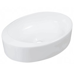 KERRA - Umyvadlo keramické nablátkové volně stojící KR-9035 (5907548125743)