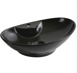 KERRA - Umývadlo na desku KR-139 BLM (5907548113177)