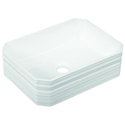 KERRA - Umyvadlo na desku KR-331 40 x 30 (5907548123183)