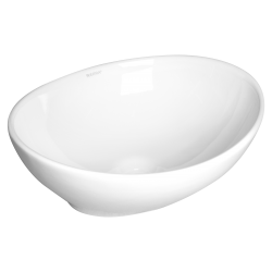 KERRA - Umývadlo na desku KR-707 (bílá) (5907548116963)