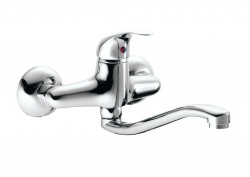 KFA - BARYT nástěnná umyvadlová baterie, chrom (550-810-00)