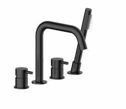 KFA - Bat. Moza vanová, 4-otvorová, stojící, černá (5035-210-81)