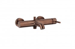 KFA - Bat. Moza vanová, stěnová, horizontální, broušené růžové zlato (5034-020-34)