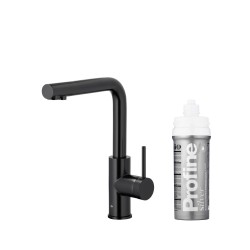 KFA - Baterie dřezová DUERO PURE BASIC, s filtrací, černá (6623-914-81)