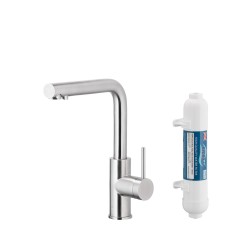 KFA - Baterie dřezová DUERO PURE BASIC, s filtrací, nerez (6623-912-22)