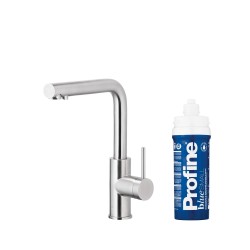 KFA - Baterie dřezová DUERO PURE BASIC, s filtrací, nerez (6623-913-22)