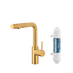 KFA - Baterie dřezová DUERO PURE BASIC výsuvná s filtrací (6623-112-31)