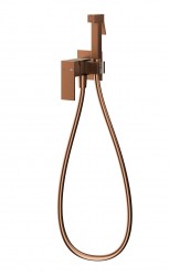 KFA - Baterie Logon bidetová, podomítková, stěnová, PVD broušené růžové zlato (5139-512-34)