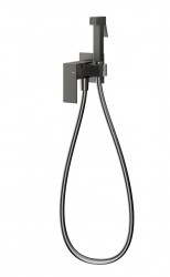 KFA - Baterie Logon bidetová, podomítková, stěnová, PVD gunmetal šedá (5139-512-61)