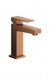 KFA - Baterie Logon umyvadlová, stojící, s výpustí klik-klak, PVD broušené růžové zlato (5132-815-34)