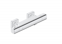 KFA - Baterie Malaga, termostatická, sprchová, nástěnná, chrom (5756-010-00)