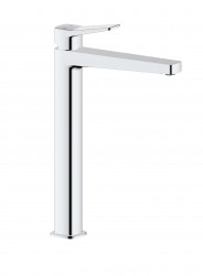 KFA - Baterie Malaga, umyvadlová, na desku se spustem klik-klak, chrom (4522-712-00)