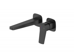 KFA - Baterie Malaga, umyvadlová, podomítková, nástěnná, černá (4529-810-81)