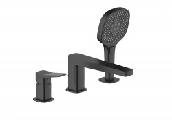 KFA - Baterie Malaga, vanová, 3-dílná stojící, černá (4525-210-81)