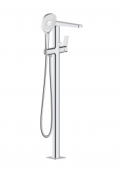 KFA - Baterie Malaga, vanová, volně stojící, chrom (4525-510-00)