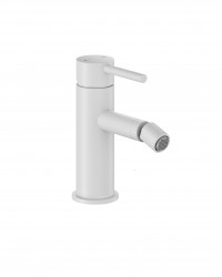 KFA - Baterie Moza bidetová, stojící, s výpustí klik-klak, bílá (5037-015-44)