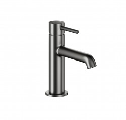 KFA - Baterie Moza mini umyvadlová, stojící, s výpustí klik-klak, PVD gunmetal šedá (5032-835-61)