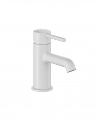 KFA - Baterie Moza umyvadlová, stojící, s výpustí klik-klak, bílá (5032-815-44)