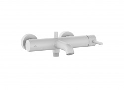 KFA - Baterie Moza vanová, stěnová, horizontální, bílá (5034-020-44)