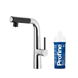 KFA - Baterie MUNGO dřezová stojánková s filtrací chrom (6733-913-00)