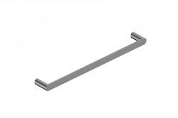 KFA - Držák na ručníky, nástěnný, 45 cm, PVD gunmetal šedá (864-026-61)