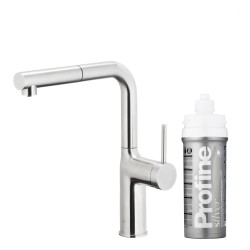 KFA - Duero pure move pull-out bat. kuchyňská filtrující, nerezová ocel + filtr profine silver (6623-424-22)