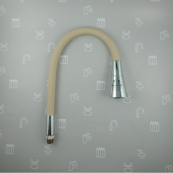 KFA - Kompletní odvod pro baterii Rumba Duo, chrom - béžová (835-661-51)