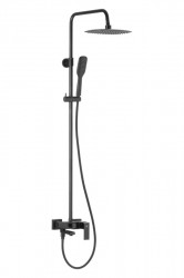 KFA - LOGON sprchový set s otočnou hubicí, černá (5136-915-81)
