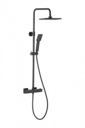 KFA - LOGON termostatický sprchový set, černá (5746-910-81)
