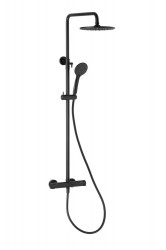 KFA - LUNA termostatický sprchový set, černá (5716-920-81)