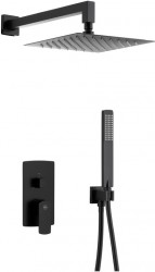 KFA - MOKAIT podomítkový sprchový set, černá (5539-511-81)