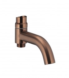 KFA - Odvod vody vanový Moza pro termostatickou baterii sprchovou s dešťovou hlavicí, broušené růžové zlato (835-670-34)