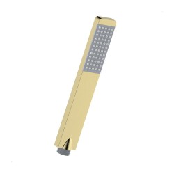 KFA - Rukojeť sprchy Logon, ocelová, PVD broušené světlé zlato (842-056-39)