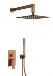 KFA - Sada sprchová Logon, podomítková, PVD broušené růžové zlato (5139-501-34)