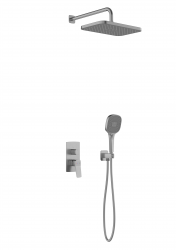 KFA - Sada sprchová Malaga, podomítková, PVD gun metal grey (4529-501-61)