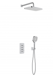 KFA - Sada sprchová Malaga, termostatická, podomítková, chrom (5759-501-00)