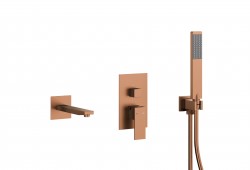 KFA - Sada vanová Logon, podomítková, PVD broušené růžové zlato (5139-401-34)