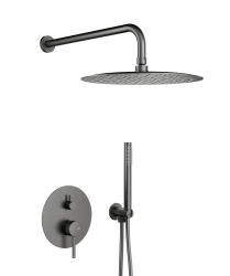 KFA - Set sprchový Moza, podomítkový, PVD gunmetal šedá (5039-501-61)