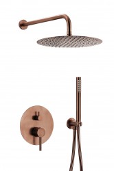 KFA - Set sprchový podomítkový Moza, broušené růžové zlato (5039-501-34)