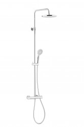 KFA - Sprchová baterie MOZA ,termostatická se sprchovým sloupem (LONGER BAR), chrom (5736-911-00)