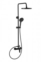 KFA - Sprchová baterie OTAVA se sprchovým sloupem, černá (5556-910-81)