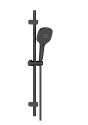 KFA - Sprchová hlavice posuvná Malaga, kompletní, černá (841-352-81)