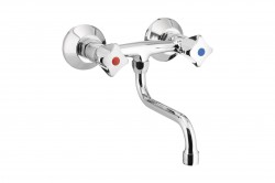 KFA - STANDARD nástěnná dřezová baterie, chrom (300-410-00)