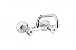 KFA - STANDARD nástěnná umyvadlová baterie, chrom (300-310-00)