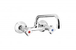 KFA - STANDARD nástěnná umyvadlová baterie, chrom (300-510-00)