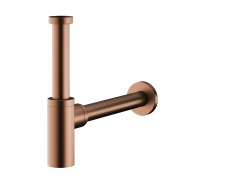 KFA - Výpust umyvadlová, láhvová, kulatá, PVD broušené růžové zlato (600-003-34)