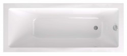 Kielle - Arkas I Obdélníková vana 160x70, bílá (11111320)
