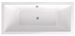 Kielle - Arkas I Obdélníková vana 180x70 cm, bílá (11111350)