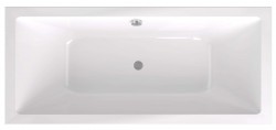 Kielle - Arkas I Obdélníková vana 180x80 cm, bílá (11111551)